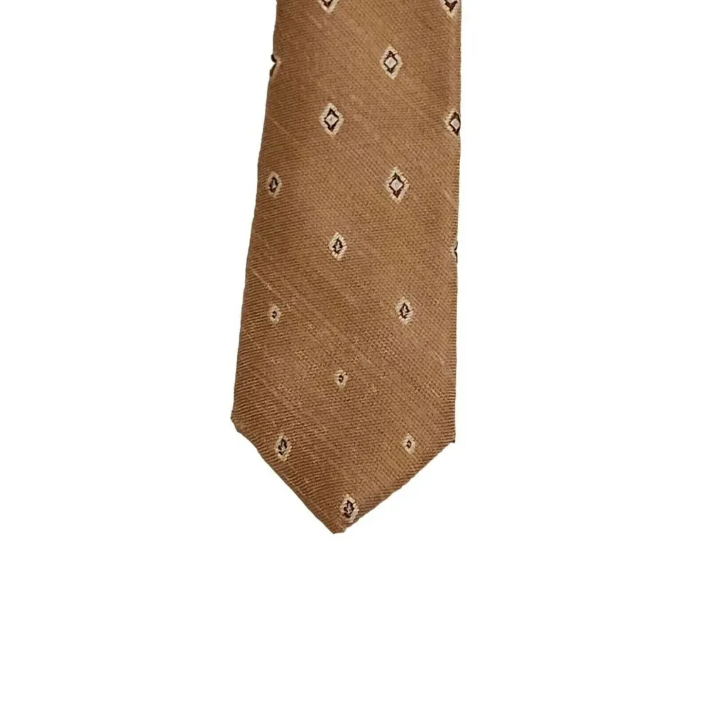 #6399 Vintage Sundace Wembley Tan Mens Necktie